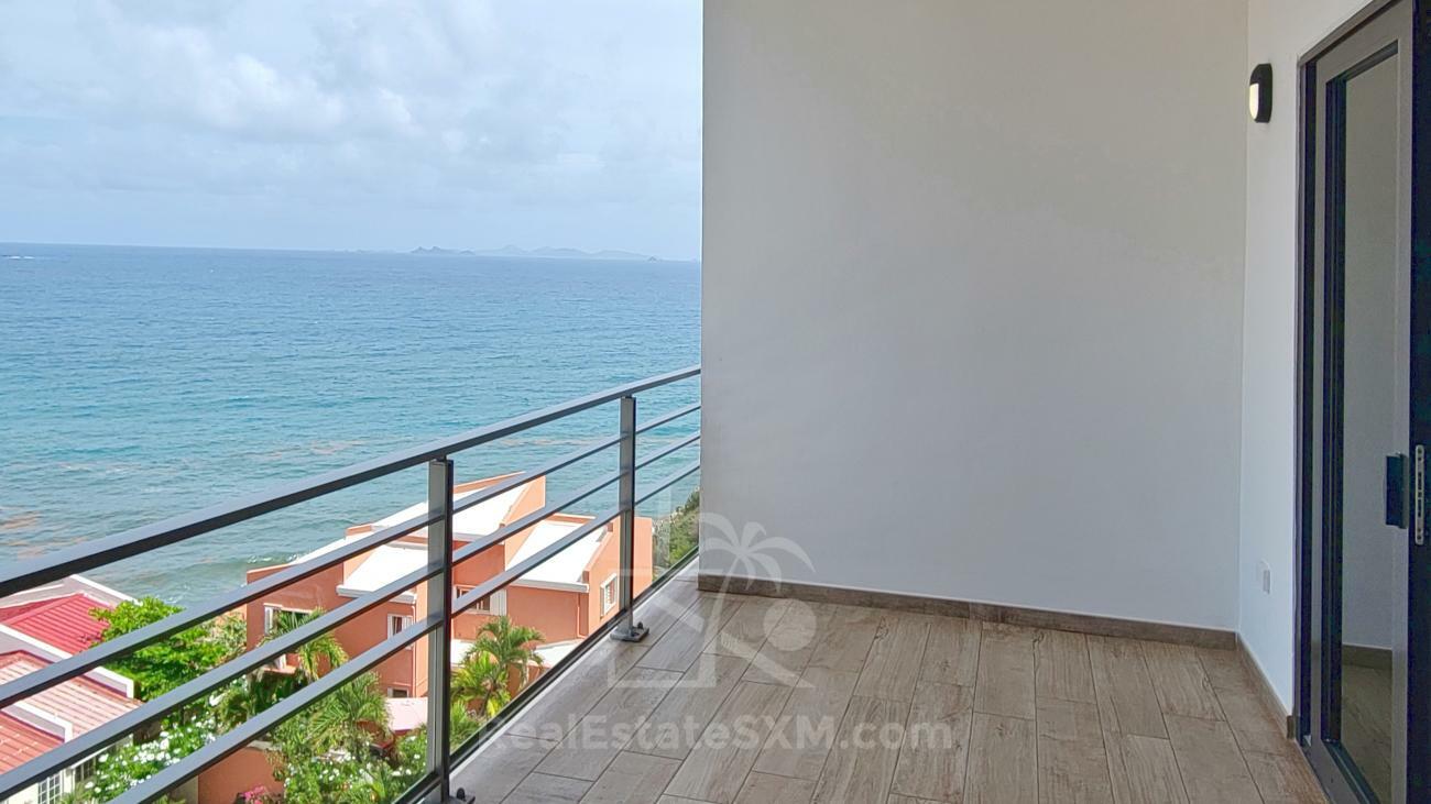 Luxury condo for sale in St Maarten, Point Blanche. Brand new development: Lajas. Ocean view