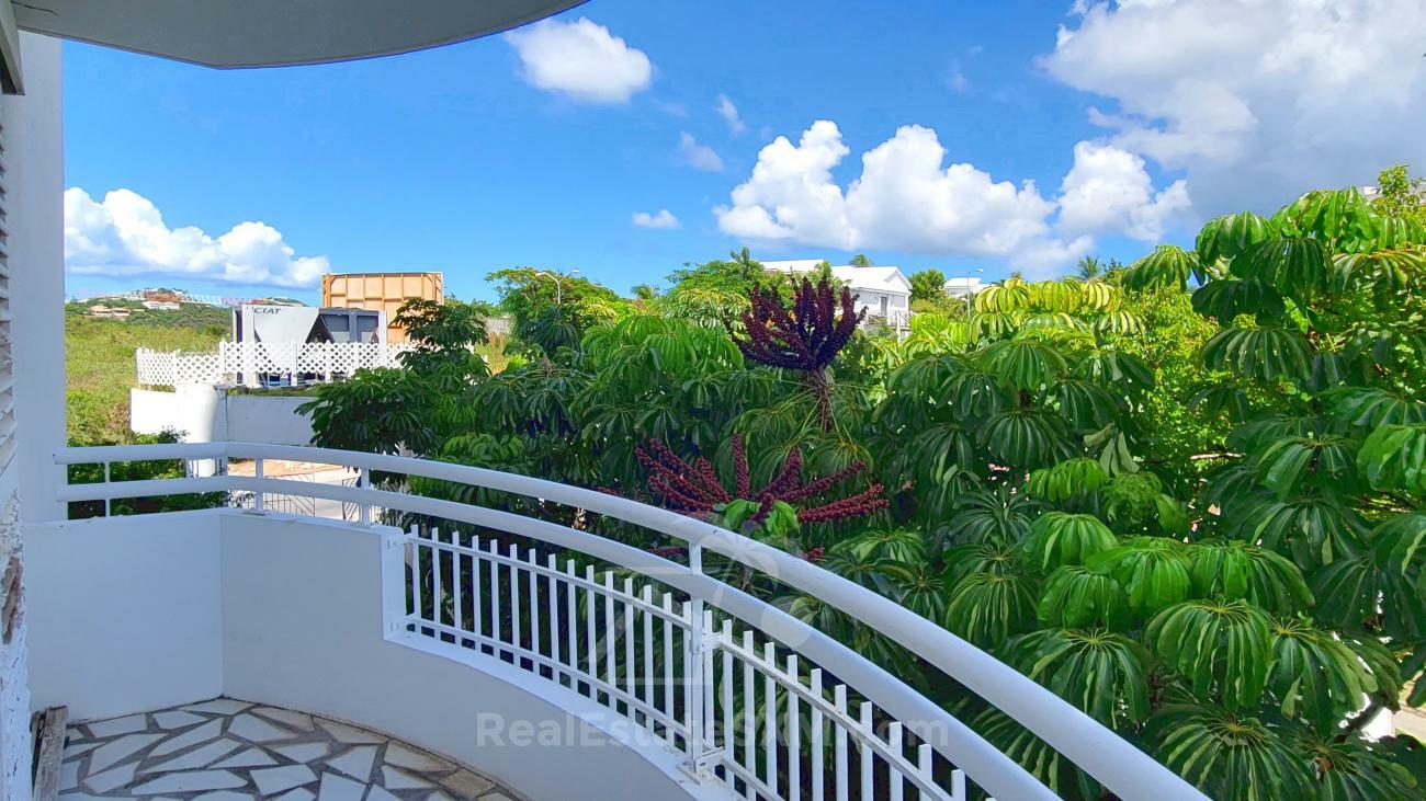 2 bedrooms condo for SALE St Maarten Cupecoy Sapphire Hotel. Caribbean Sea view. 3 balconies (230)