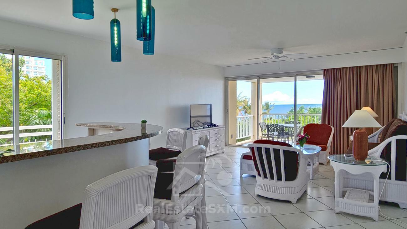 2 bedrooms condo for SALE St Maarten Cupecoy Sapphire