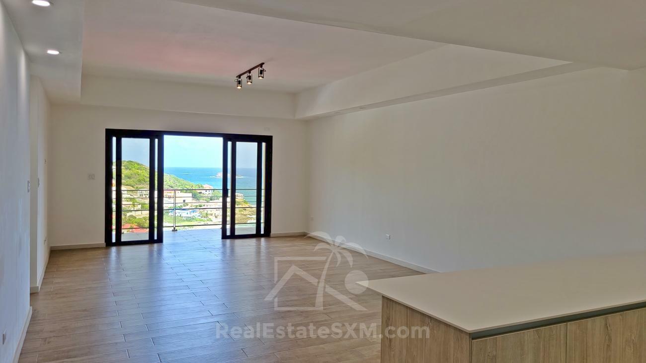 St Maarten NEW 2-bedrooms condos for sale with Ocean View, Point Blanche, Lajas. Luxury. Gated
