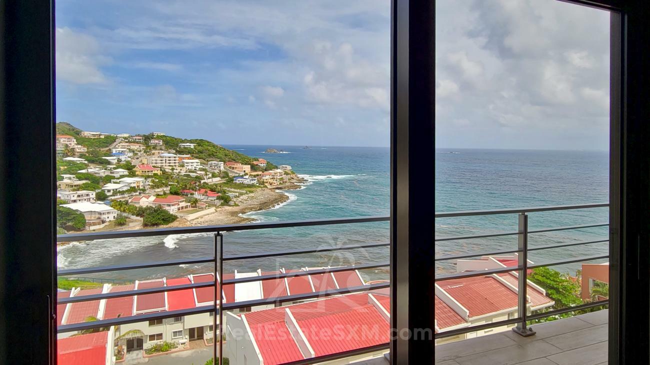St Maarten NEW 2-bedrooms condos for sale with Ocean View, Point Blanche, Lajas. Luxury. Gated