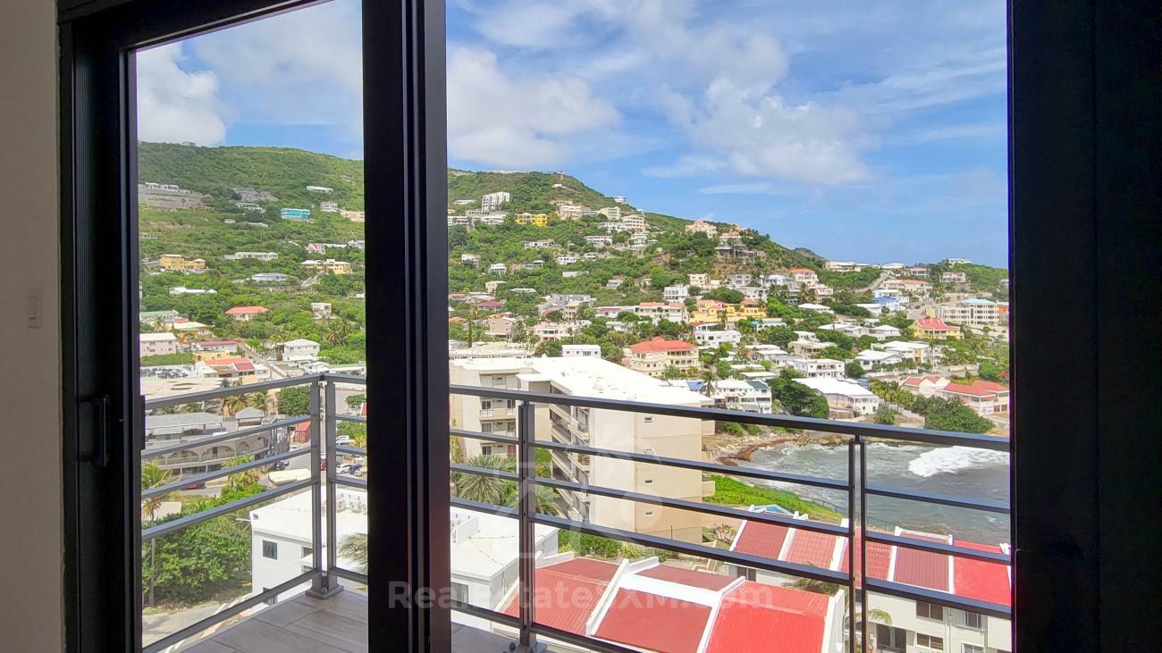 St Maarten NEW 2-bedrooms condos for sale with Ocean View, Point Blanche, Lajas. Luxury. Gated