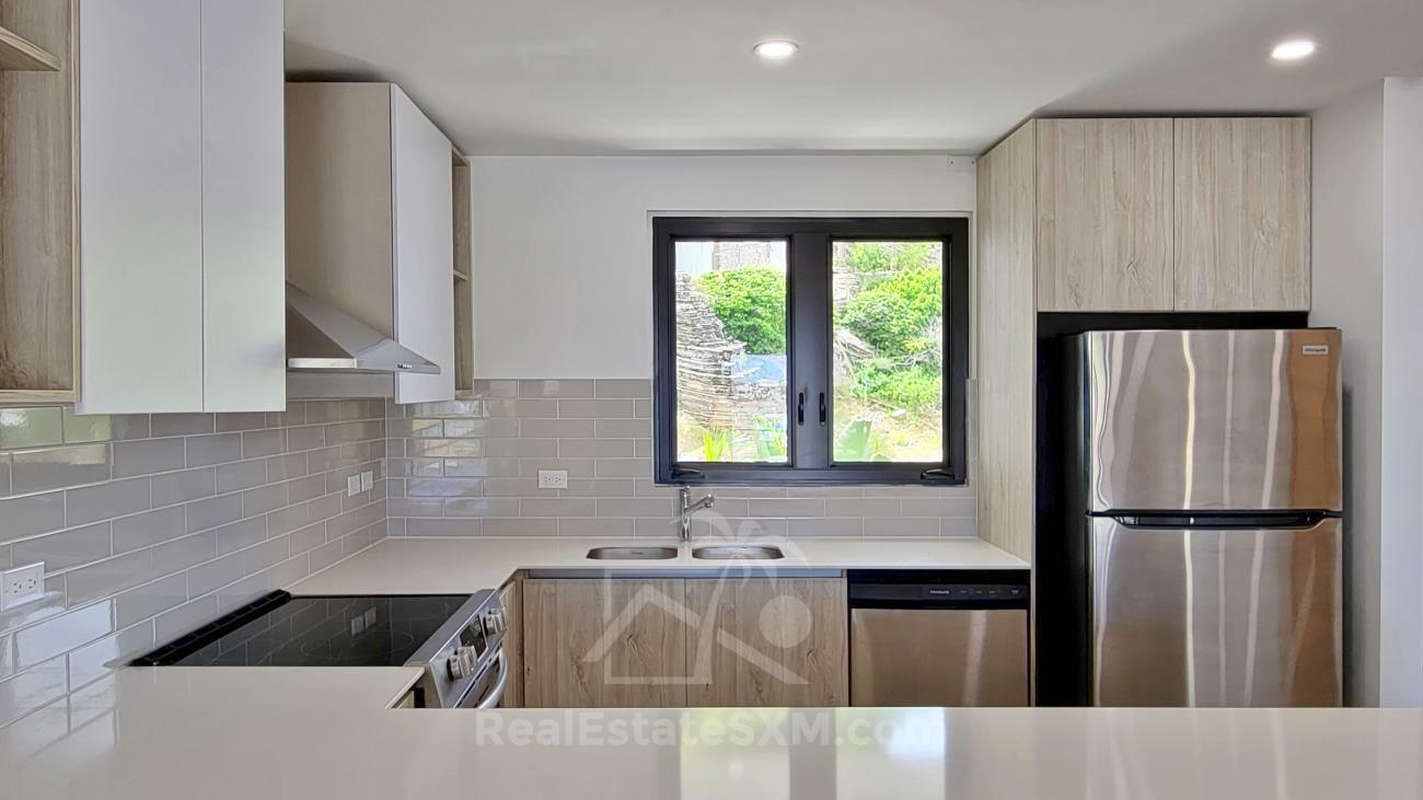 St Maarten NEW 2-bedrooms condos for sale with Ocean View, Point Blanche, Lajas. Luxury. Gated