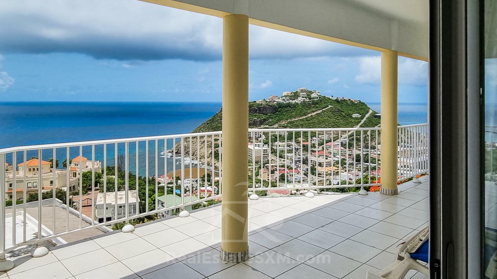 Big 3BR apartment for rent in St Maarten Point Blanche. Ocean View Sunrise Breeze Peaceful NEW PRICE
