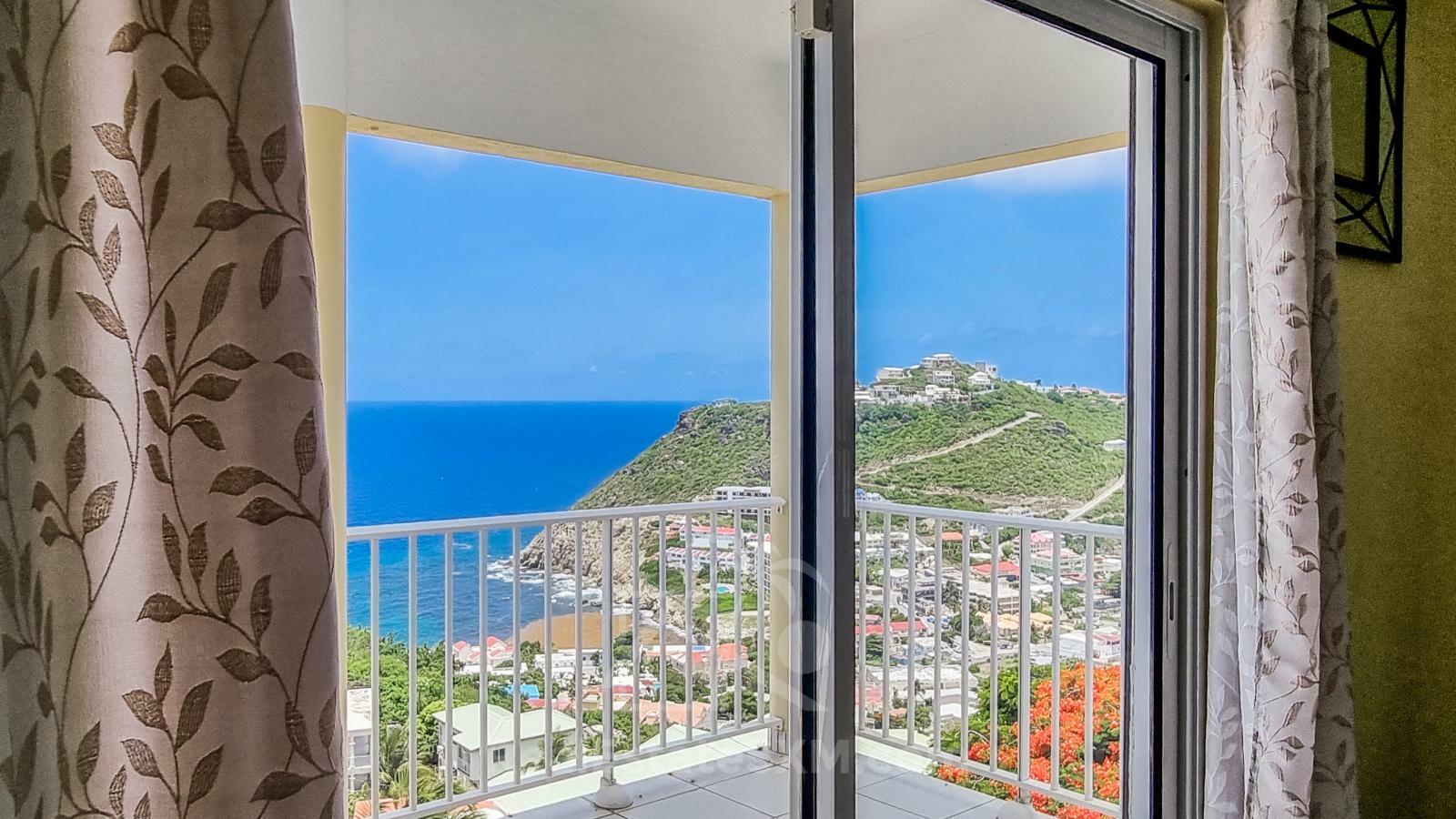 Big 3BR apartment for rent in St Maarten Point Blanche. Ocean View Sunrise Breeze Peaceful NEW PRICE