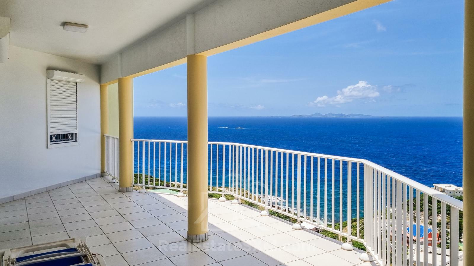 Big 3BR apartment for rent in St Maarten Point Blanche. Ocean View Sunrise Breeze Peaceful NEW PRICE