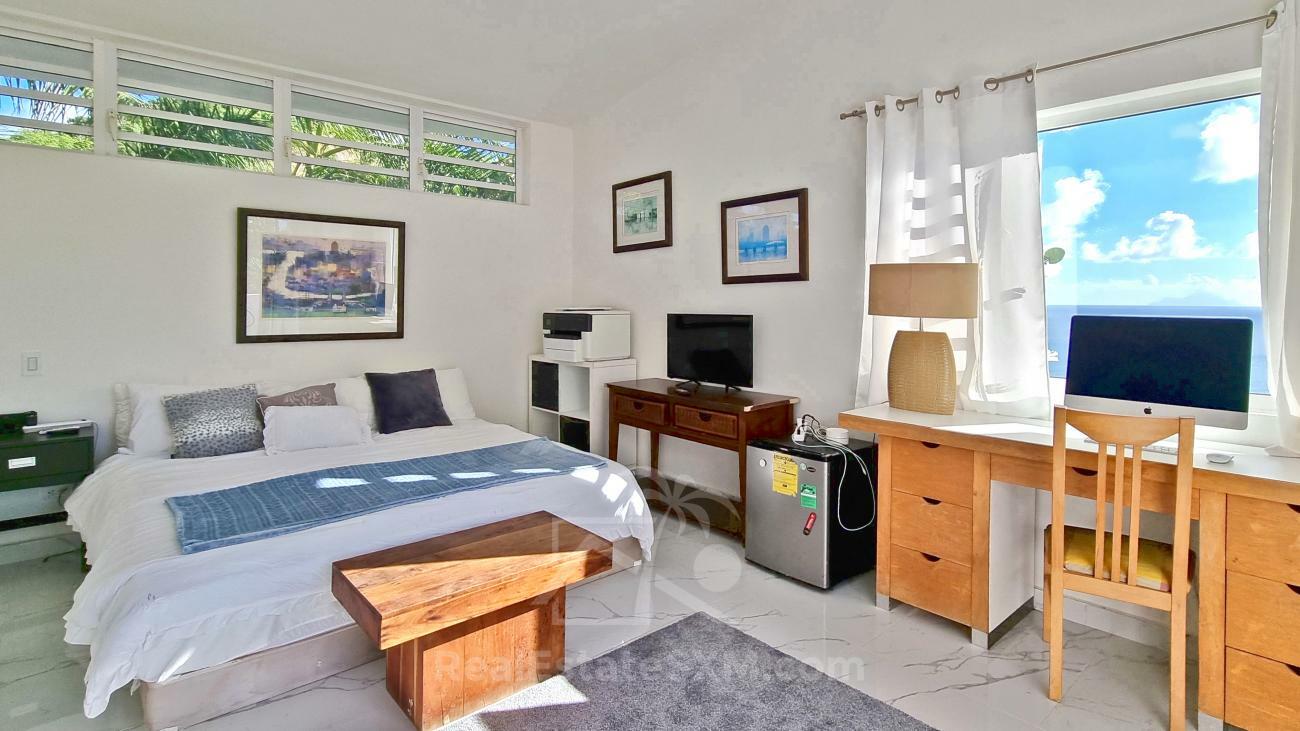 Caribbean Luxury Villa Cleavage For SALE Sint Maarten top of Pelican Key. Gorgeous sea views. 