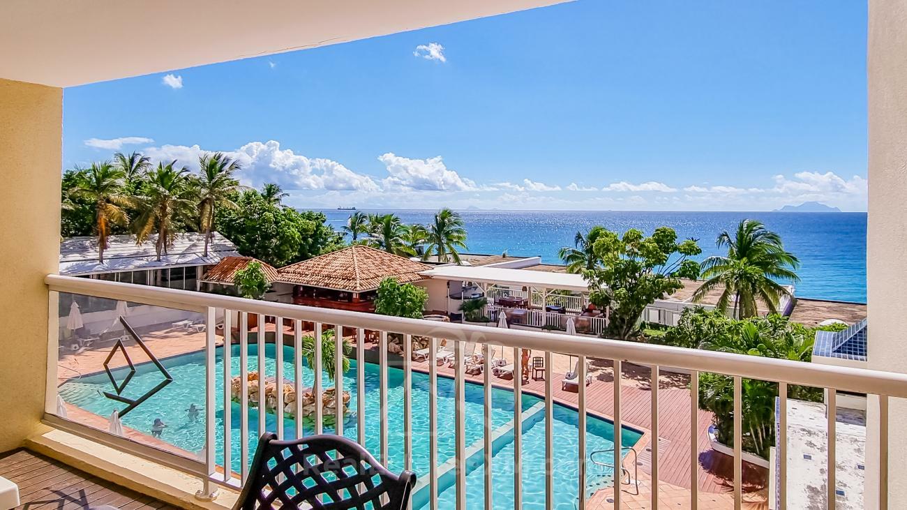 Condo for sale in St Maarten, Cupecoy, Sapphire studio with Caribbean Sea and sunsets view (122)