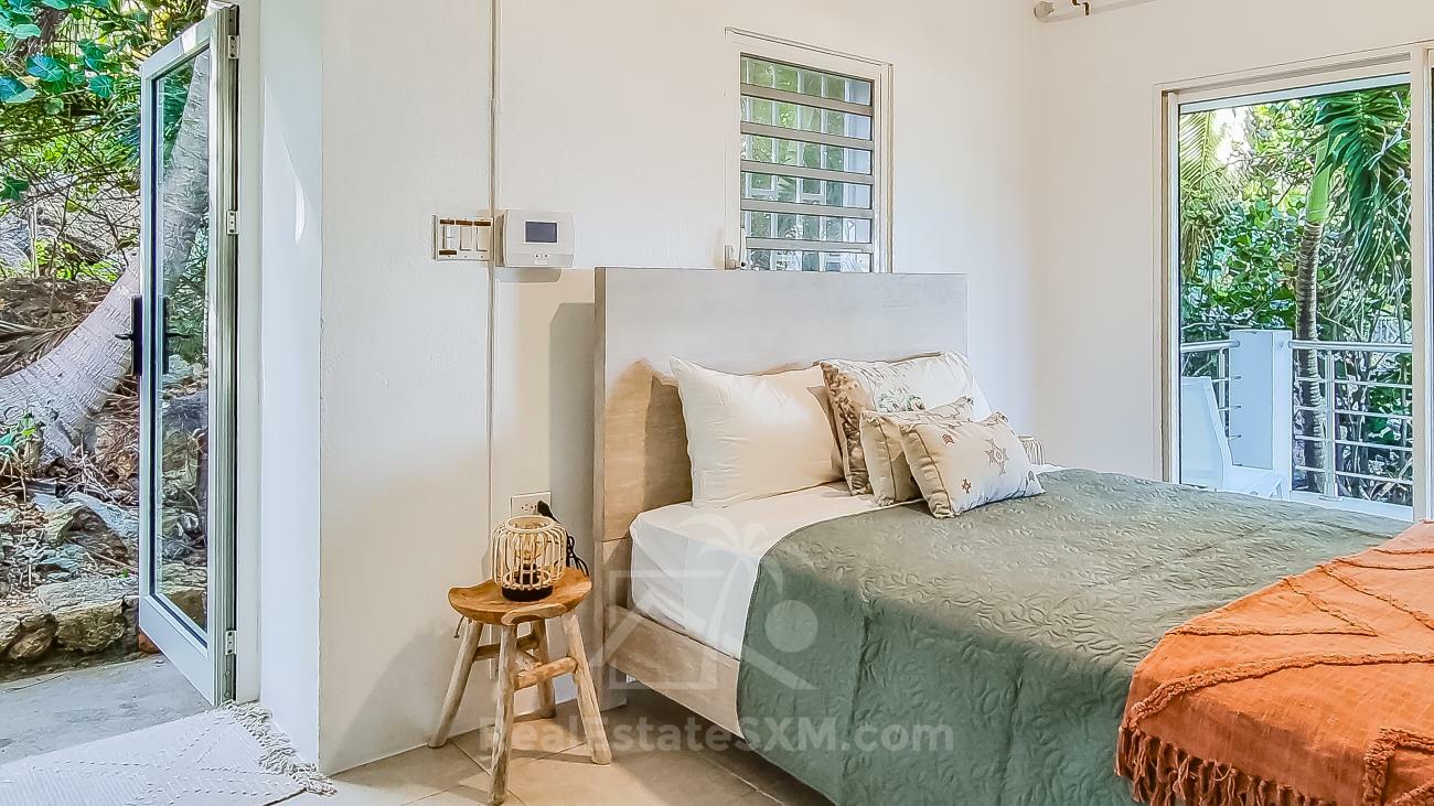Villa for sale in Caribbean St Maarten, Dawn Beach. Twin Palms. Amazing ocean view. Garden. Peaceful