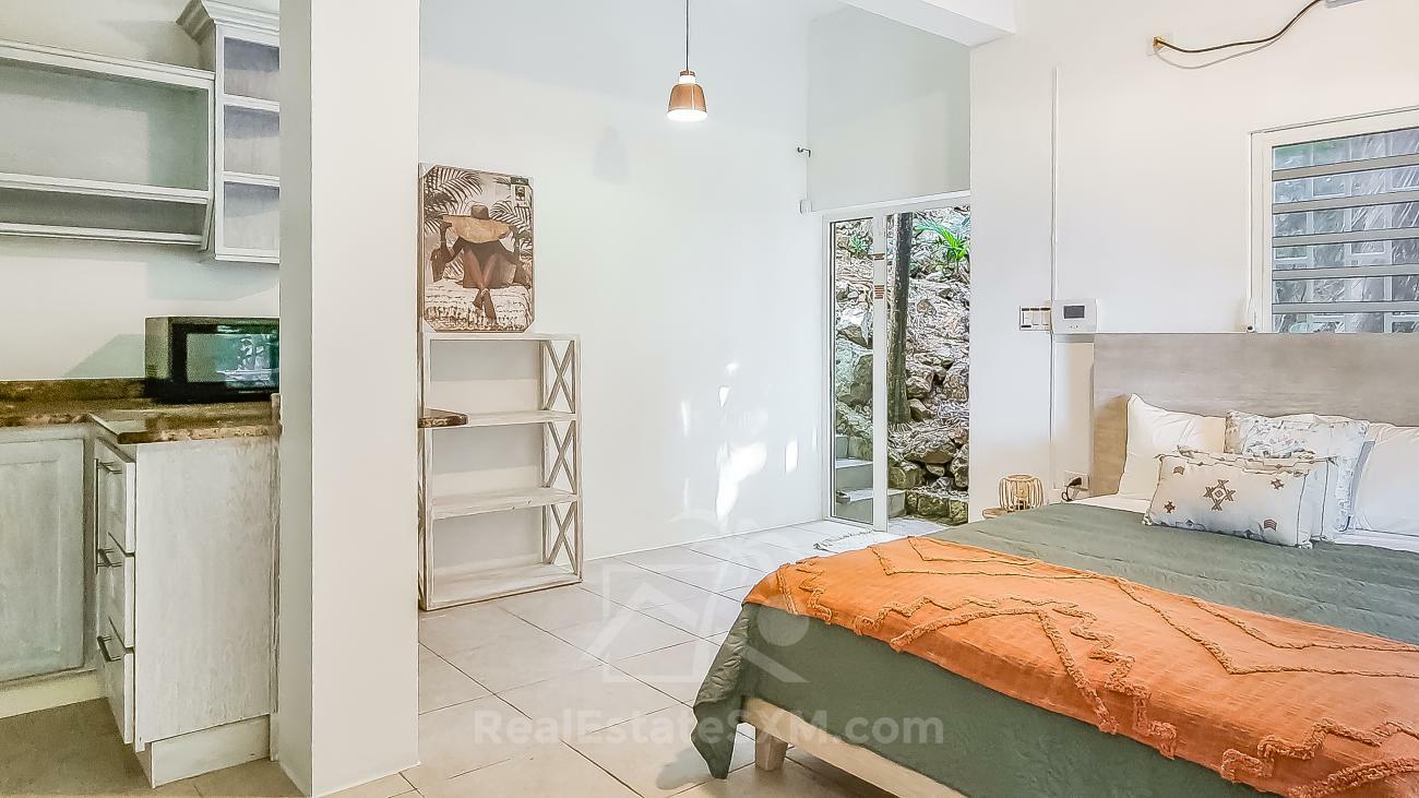 Villa for sale in Caribbean St Maarten, Dawn Beach. Twin Palms. Amazing ocean view. Garden. Peaceful