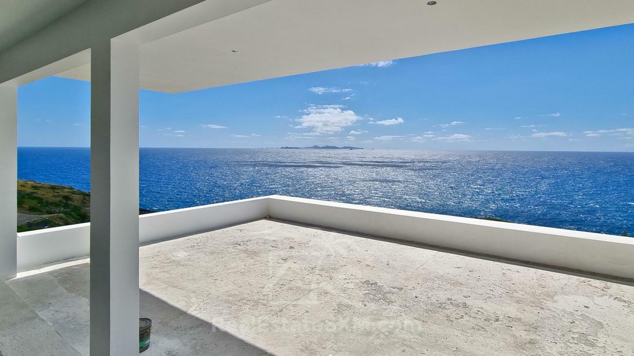  St Maarten condos for sale Point Blanche, Gabriel Residences on cliff, ocean view, pool, fitness