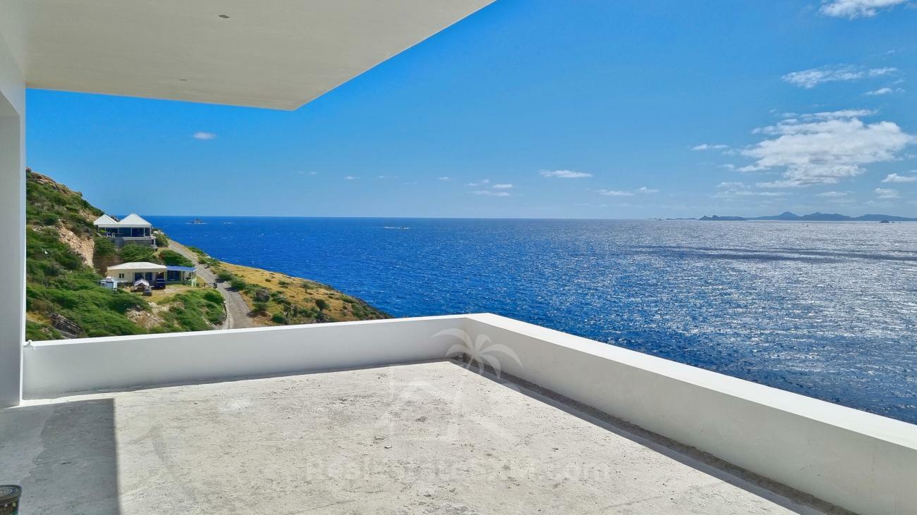  St Maarten condos for sale Point Blanche, Gabriel Residences on cliff, ocean view, pool, fitness