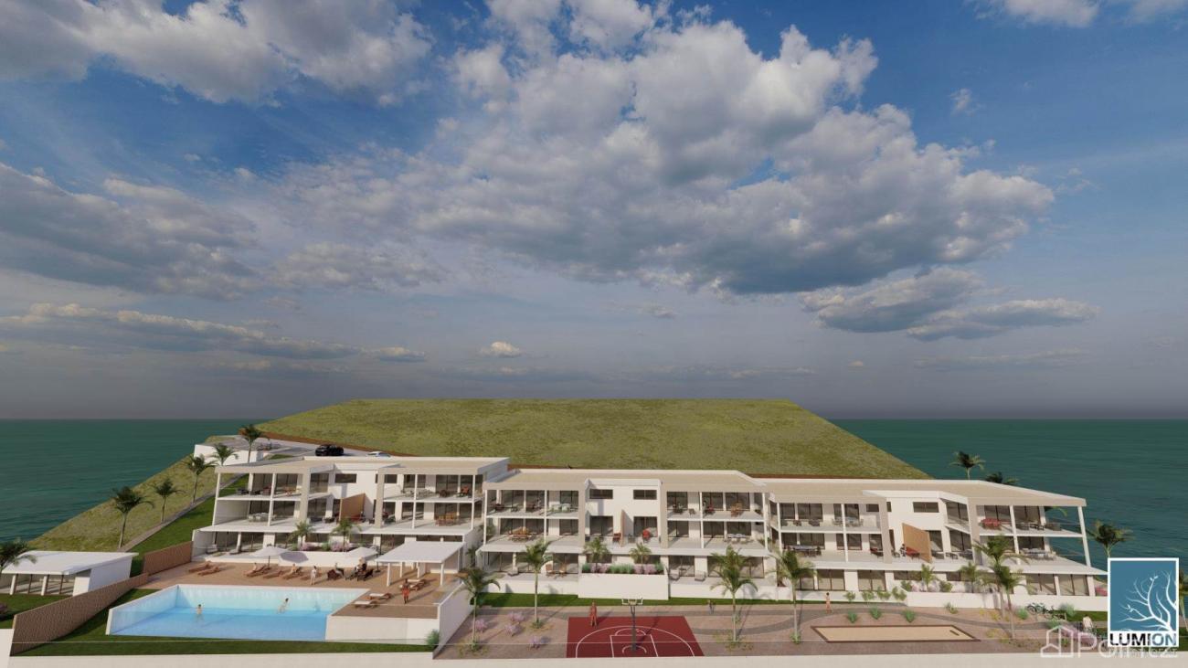  St Maarten condos for sale Point Blanche, Gabriel Residences on cliff, ocean view, pool, fitness