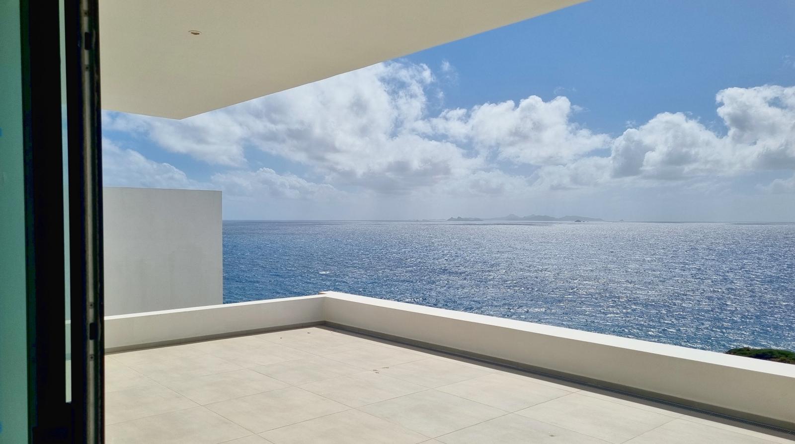  St Maarten condos for sale Point Blanche, Gabriel Residences on cliff, ocean view, pool, fitness