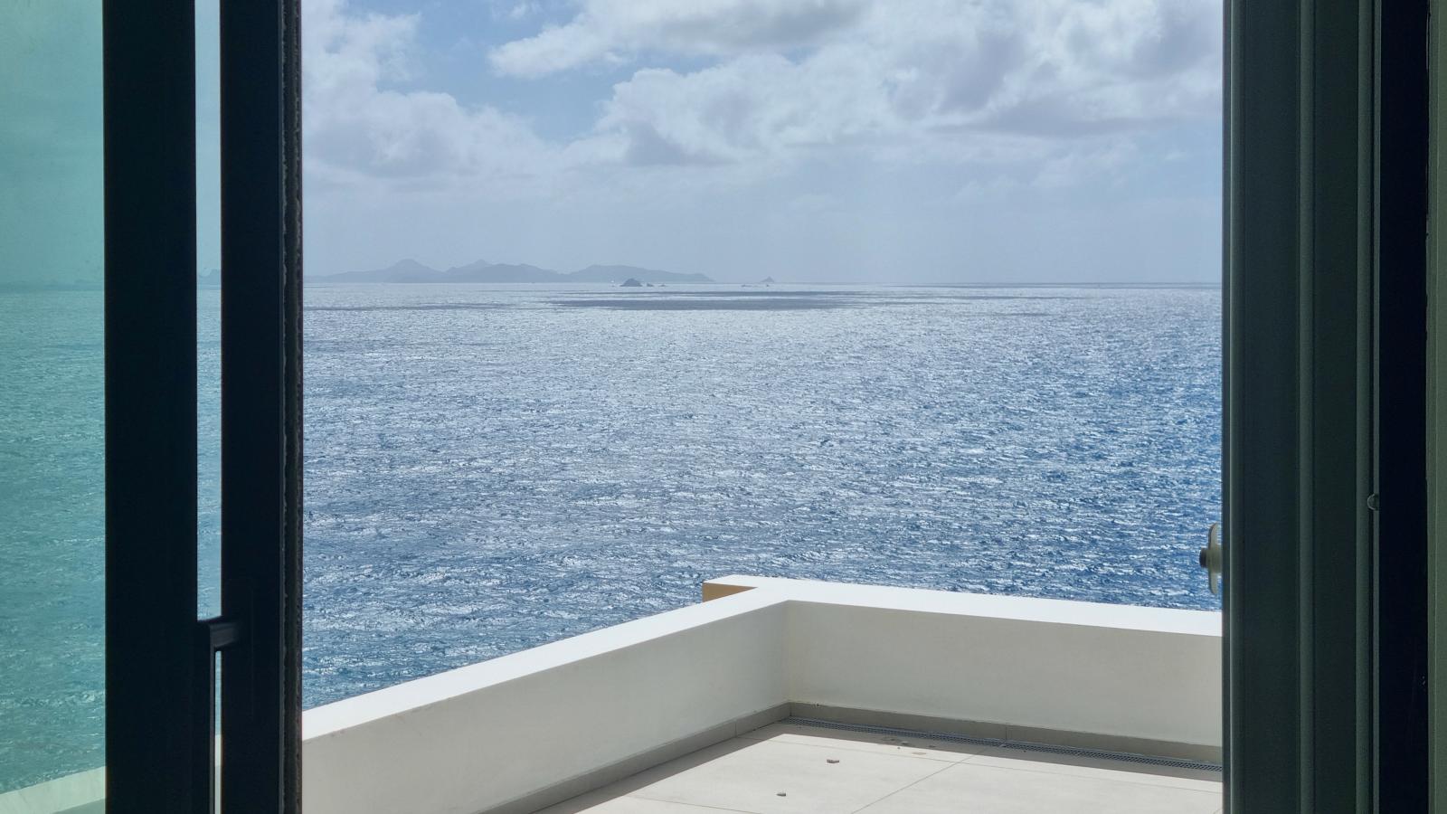  St Maarten condos for sale Point Blanche, Gabriel Residences on cliff, ocean view, pool, fitness