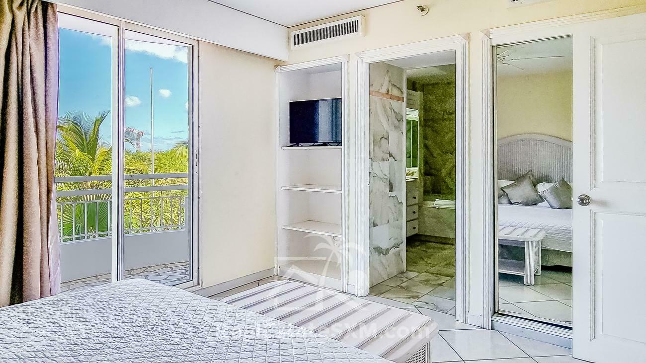 Large Condo for sale in St Maarten, 1BR Cupecoy, Sapphire Resort. Caribbean Sea View Sunsets (135)