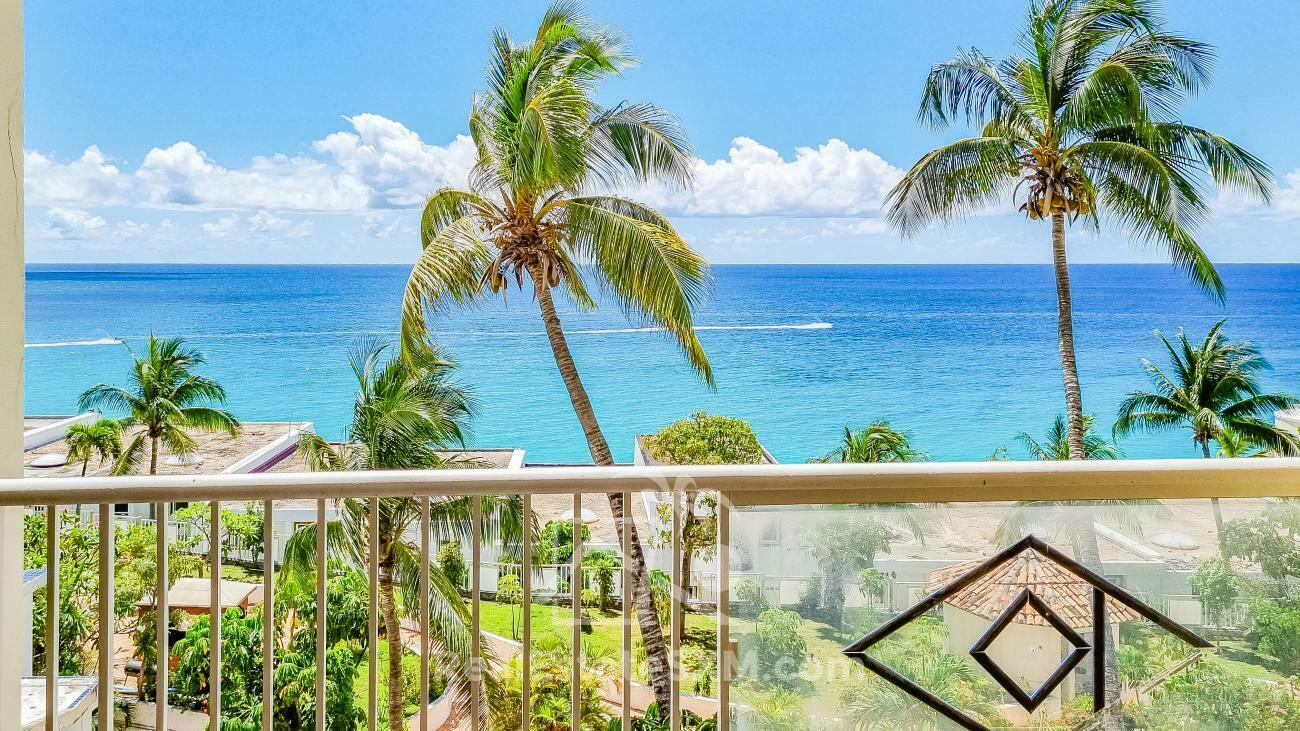 Large Condo for sale in St Maarten, 1BR Cupecoy, Sapphire Resort. Caribbean Sea View Sunsets (135)