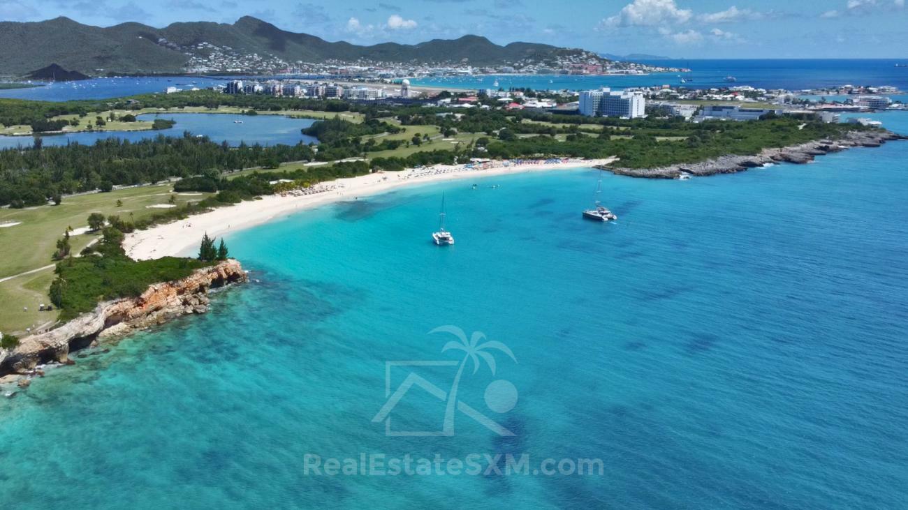 Large Condo for sale in St Maarten, 1BR Cupecoy, Sapphire Resort. Caribbean Sea View Sunsets (135)