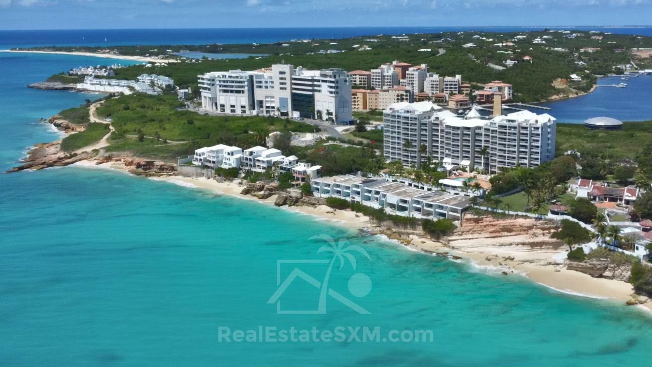 Large Condo for sale in St Maarten, 1BR Cupecoy, Sapphire Resort. Caribbean Sea View Sunsets (135)