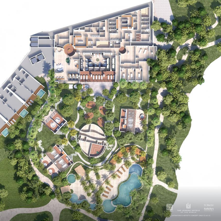 St Maarten: Luxury Condos in Indigo Bay, investment program in The Setai  ORIENT