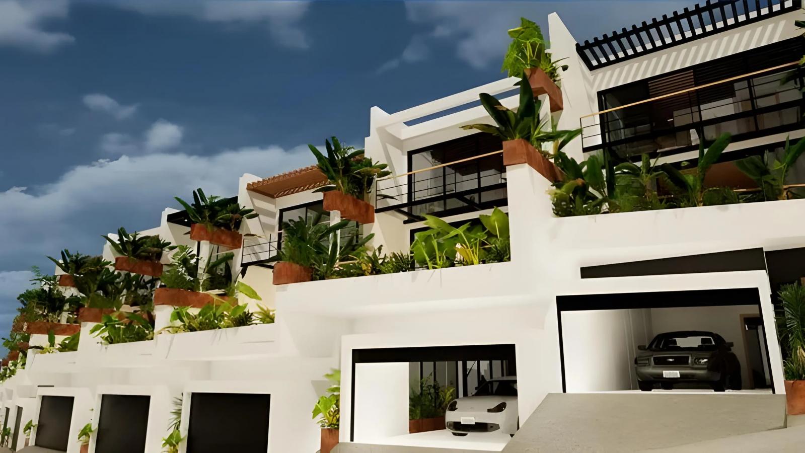 Homes for sale in St Maarten, Cupecoy. La Maddalena 3BR Townhouses with Lagoon view. 