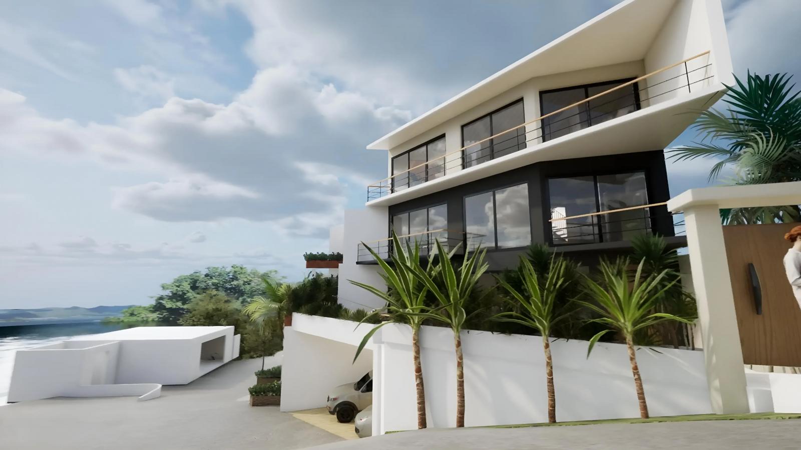 Homes for sale in St Maarten, Cupecoy. La Maddalena 3BR Townhouses with Lagoon view. 