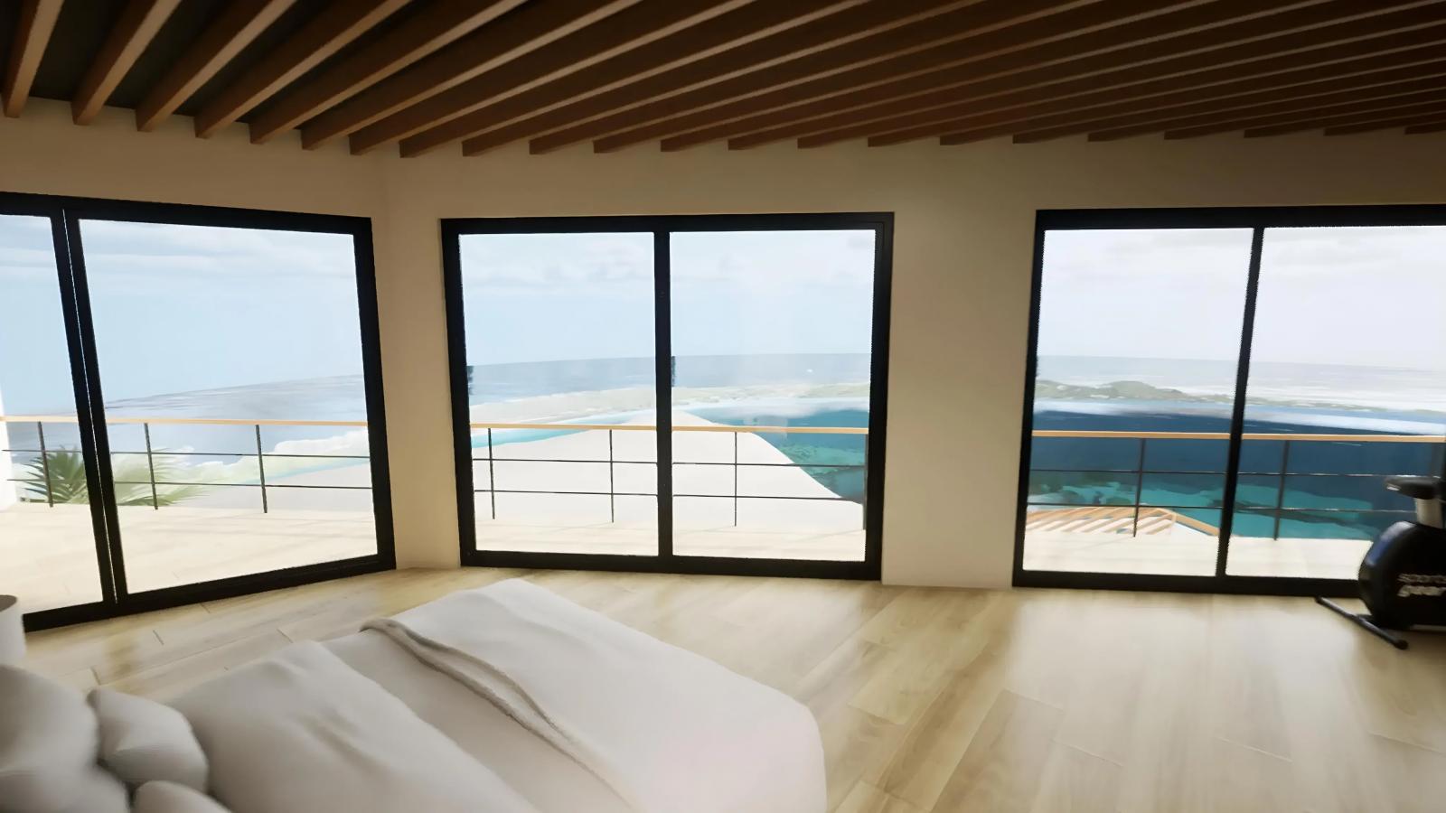 Homes for sale in St Maarten, Cupecoy. La Maddalena 3BR Townhouses with Lagoon view. 