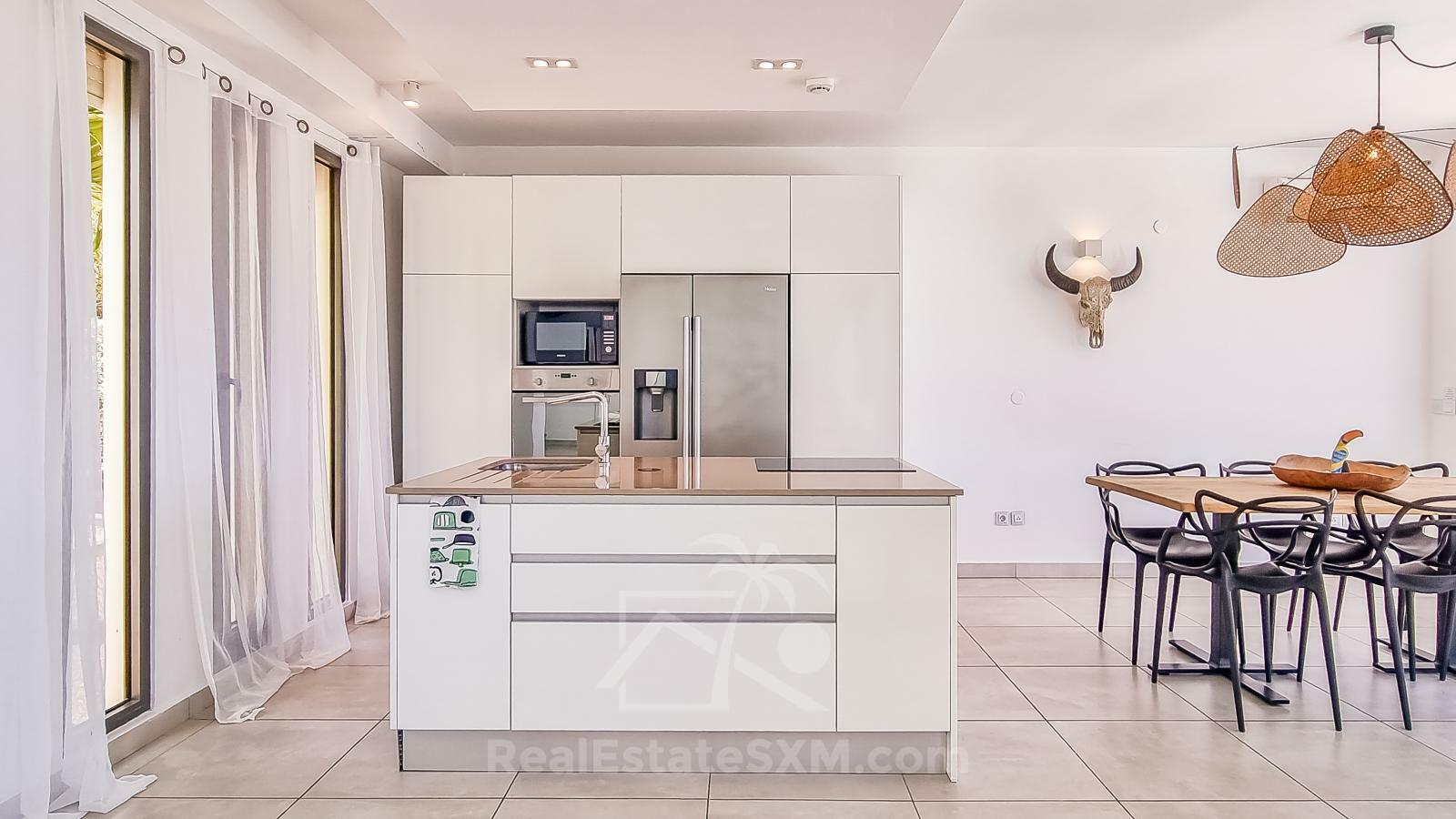 Luxury Modern Villa Spring Sea for sale, St Maarten, Indigo Bay. Caribbean Sea. Sunsets. Good ROI