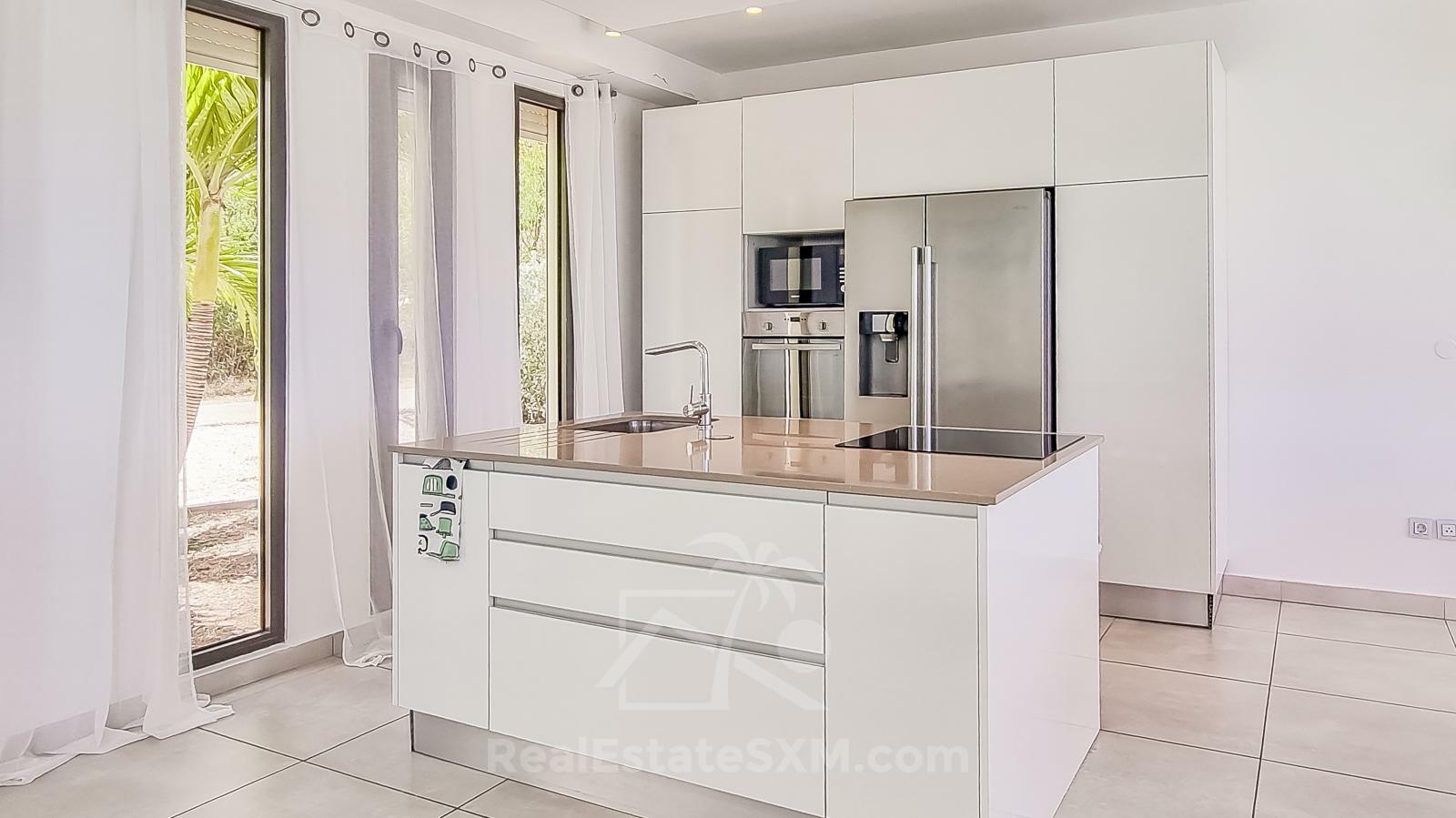 Luxury Modern Villa Spring Sea for sale, St Maarten, Indigo Bay. Caribbean Sea. Sunsets. Good ROI