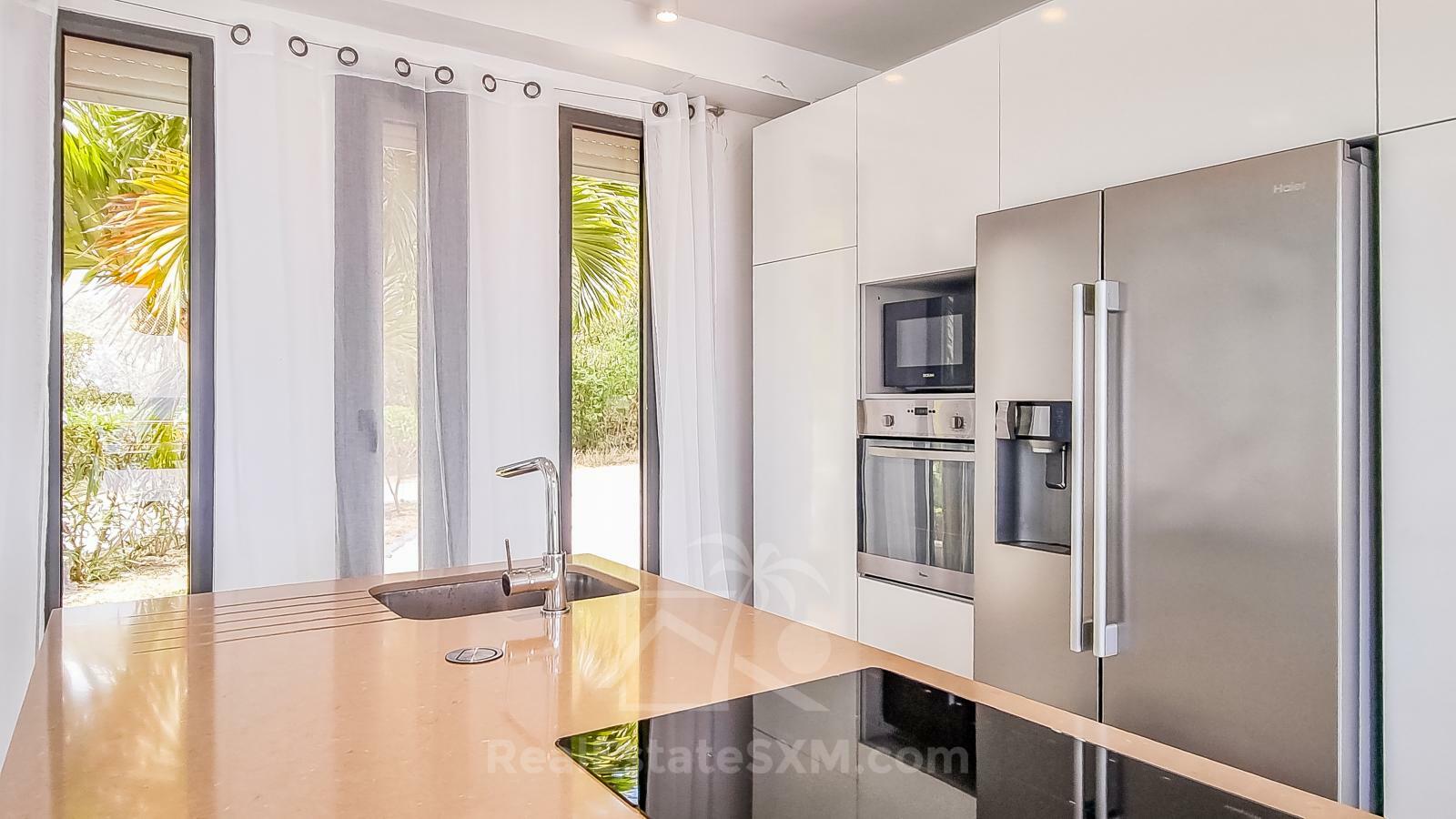 Luxury Modern Villa Spring Sea for sale, St Maarten, Indigo Bay. Caribbean Sea. Sunsets. Good ROI