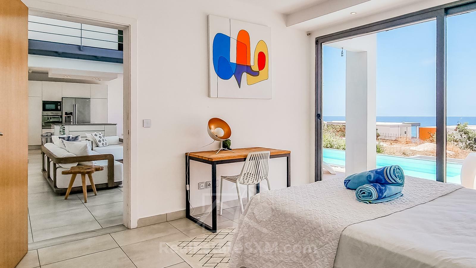 Luxury Modern Villa Spring Sea for sale, St Maarten, Indigo Bay. Caribbean Sea. Sunsets. Good ROI