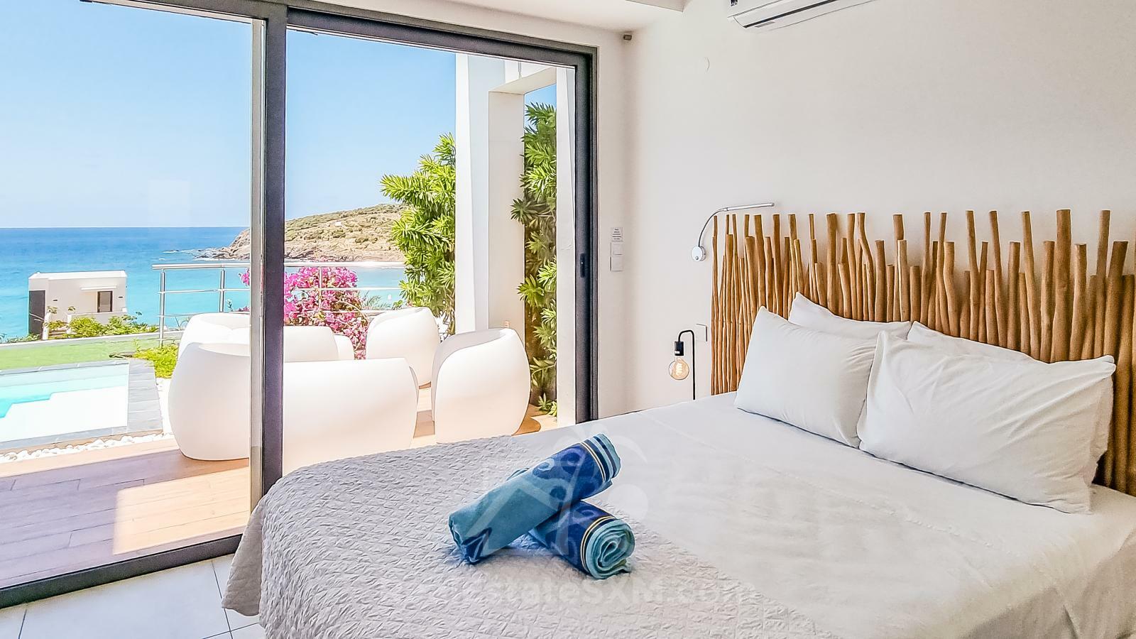 Luxury Modern Villa Spring Sea for sale, St Maarten, Indigo Bay. Caribbean Sea. Sunsets. Good ROI