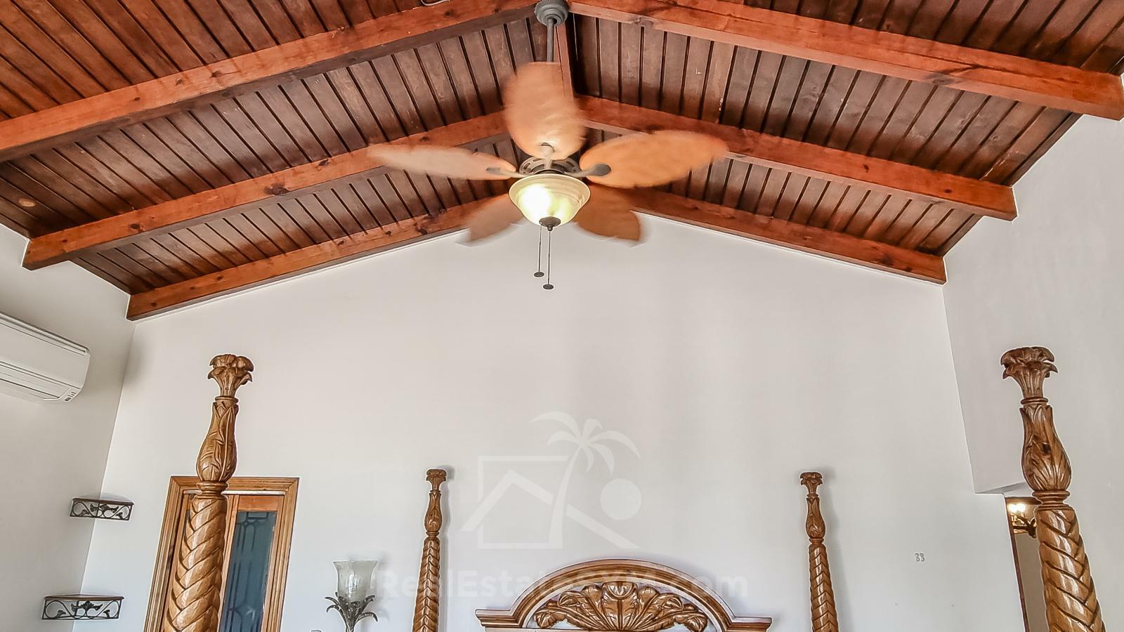 Waterfront Caribbean Villa for sale St Maarten, Beacon Hill. 2 bedrooms + Studio. Beach view. Boats