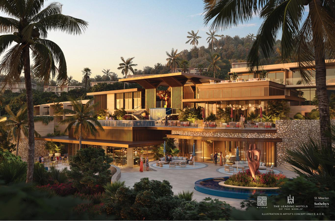 St Maarten Luxury Investment Opportunity in Indigo Bay Condos The Setai Resort & Residences: DAWN