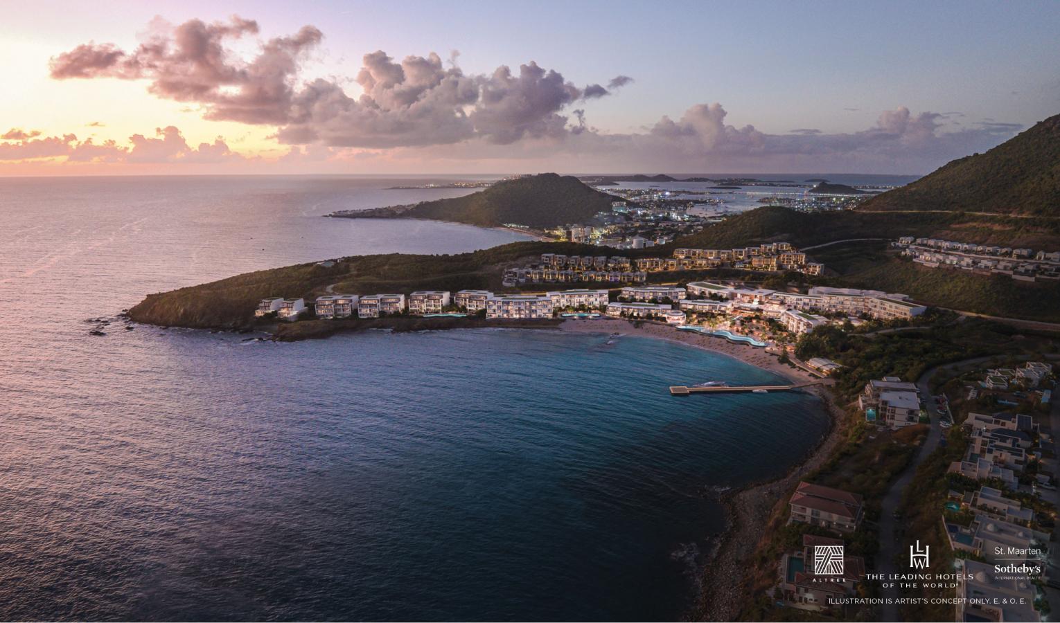 St Maarten Luxury Investment Opportunity in Indigo Bay Condos The Setai Resort & Residences: DAWN