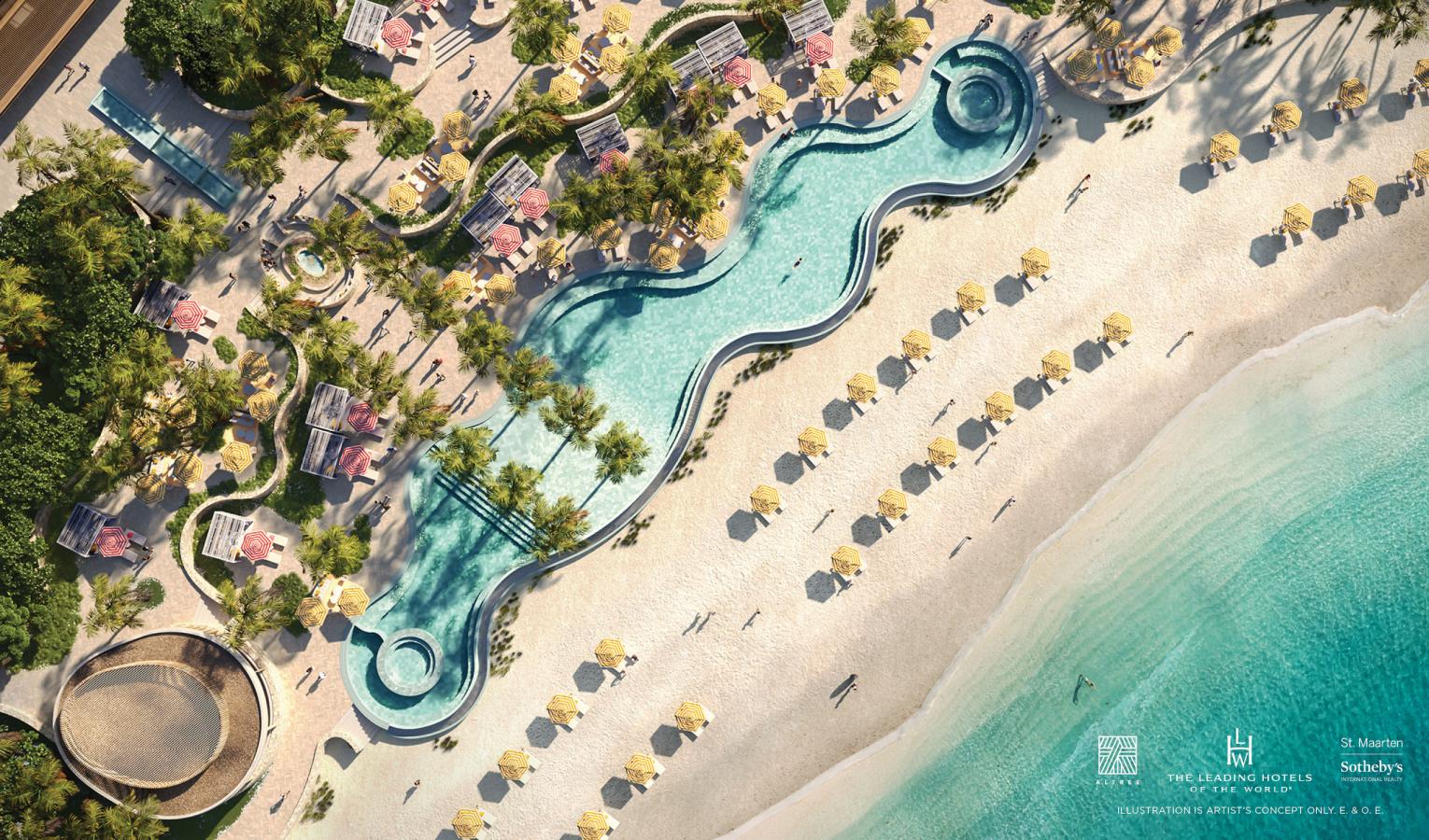 St Maarten Luxury Investment Opportunity in Indigo Bay Condos The Setai Resort & Residences: DAWN