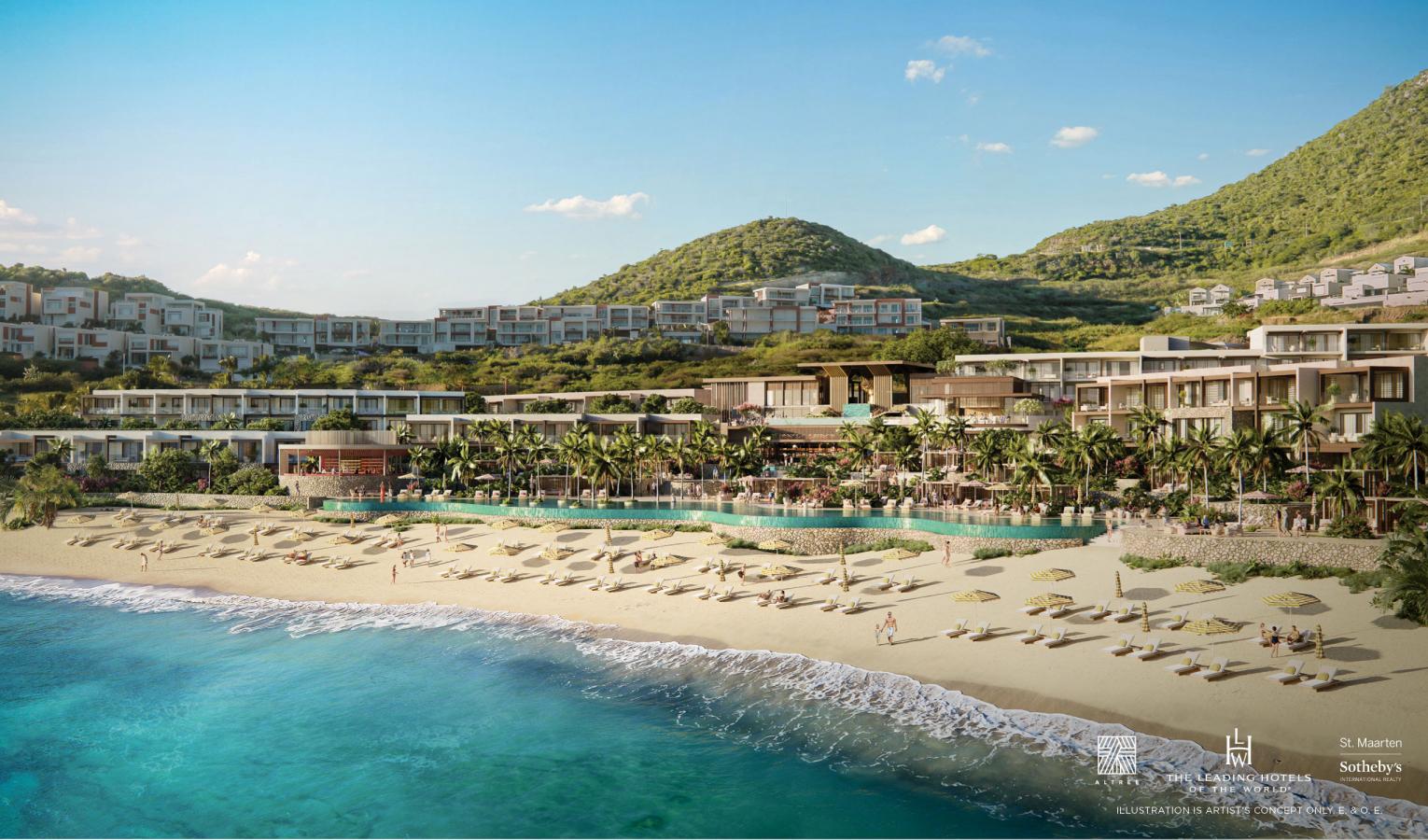 St Maarten Luxury Investment Opportunity in Indigo Bay Condos The Setai Resort & Residences: DAWN