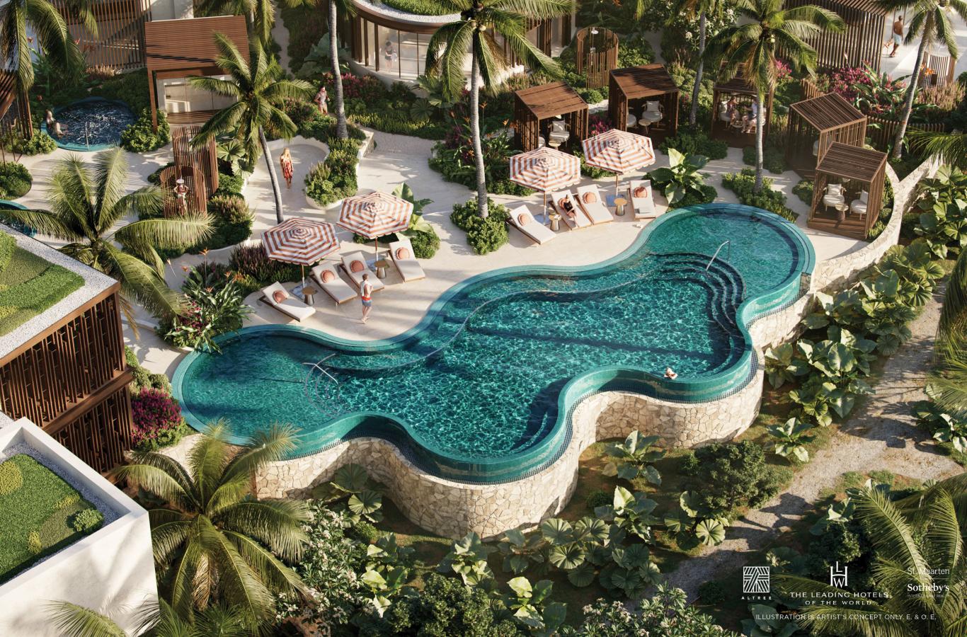 St Maarten Luxury Investment Opportunity in Indigo Bay Condos The Setai Resort & Residences: DAWN
