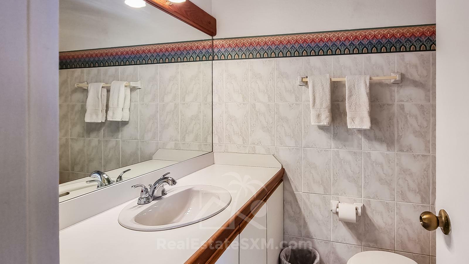 Ocean-front 2BR Spacious Apartment For Rent St Maarten Cupecoy Beach Club. Sunsets. Quiet. Gated
