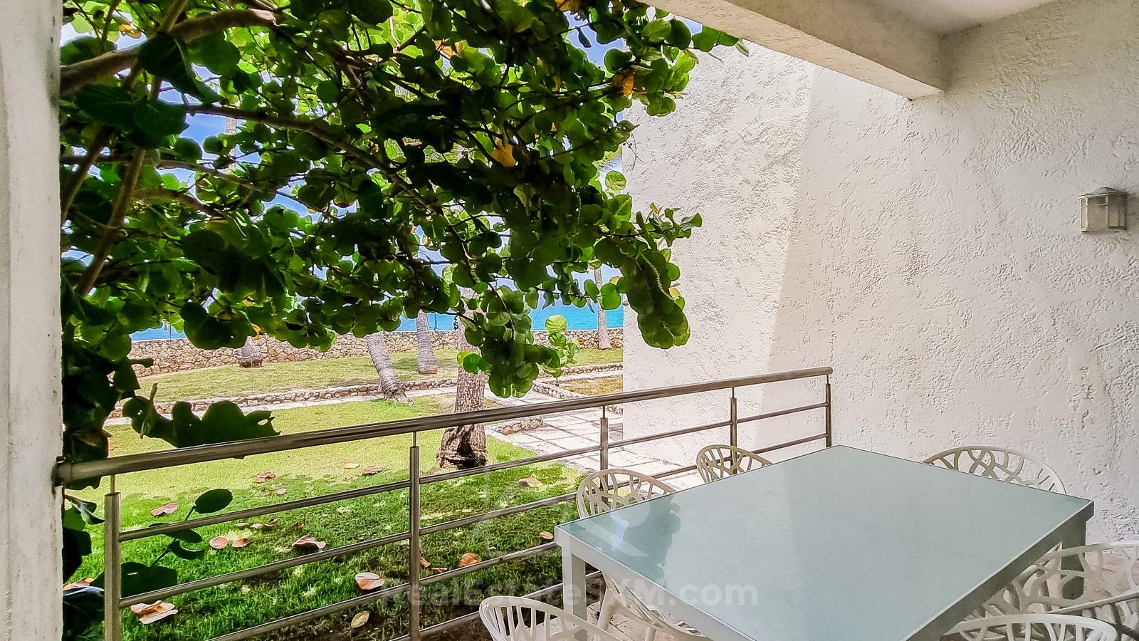 Ocean-front 2BR Spacious Apartment For Rent St Maarten Cupecoy Beach Club. Sunsets. Quiet. Gated