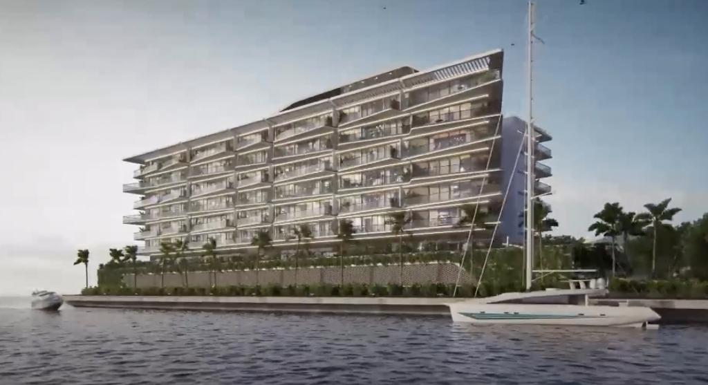 Oceanfront 1 bedroom condos for sale St Maarten in Ocean Residences, SImpson Bay. Caribbean sunsets