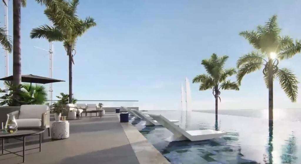 Oceanfront 1 bedroom condos for sale St Maarten in Ocean Residences, SImpson Bay. Caribbean sunsets