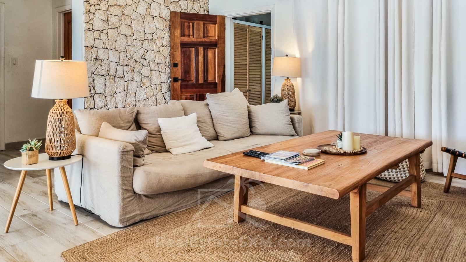 Caribbean Villa Domila for sale in St Maarten, Pelican Key. Ocean view & Sunsets. Rental income