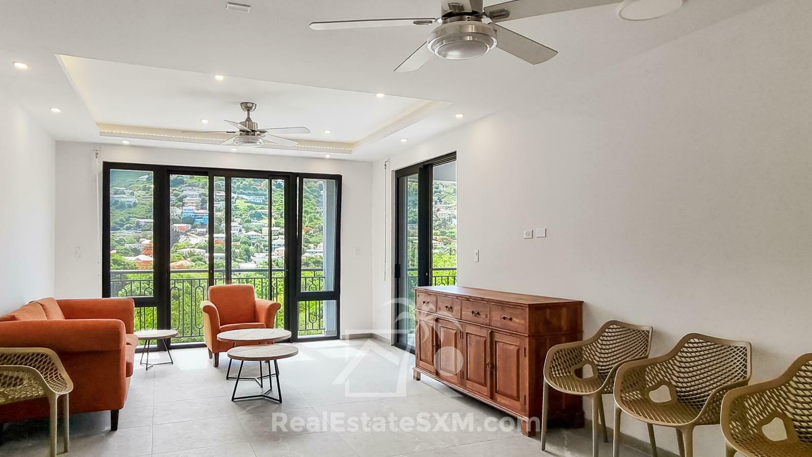 Investment Building for Sale SXM. Gated Community. Beautiful View. Generator and Cistern. Garage.
