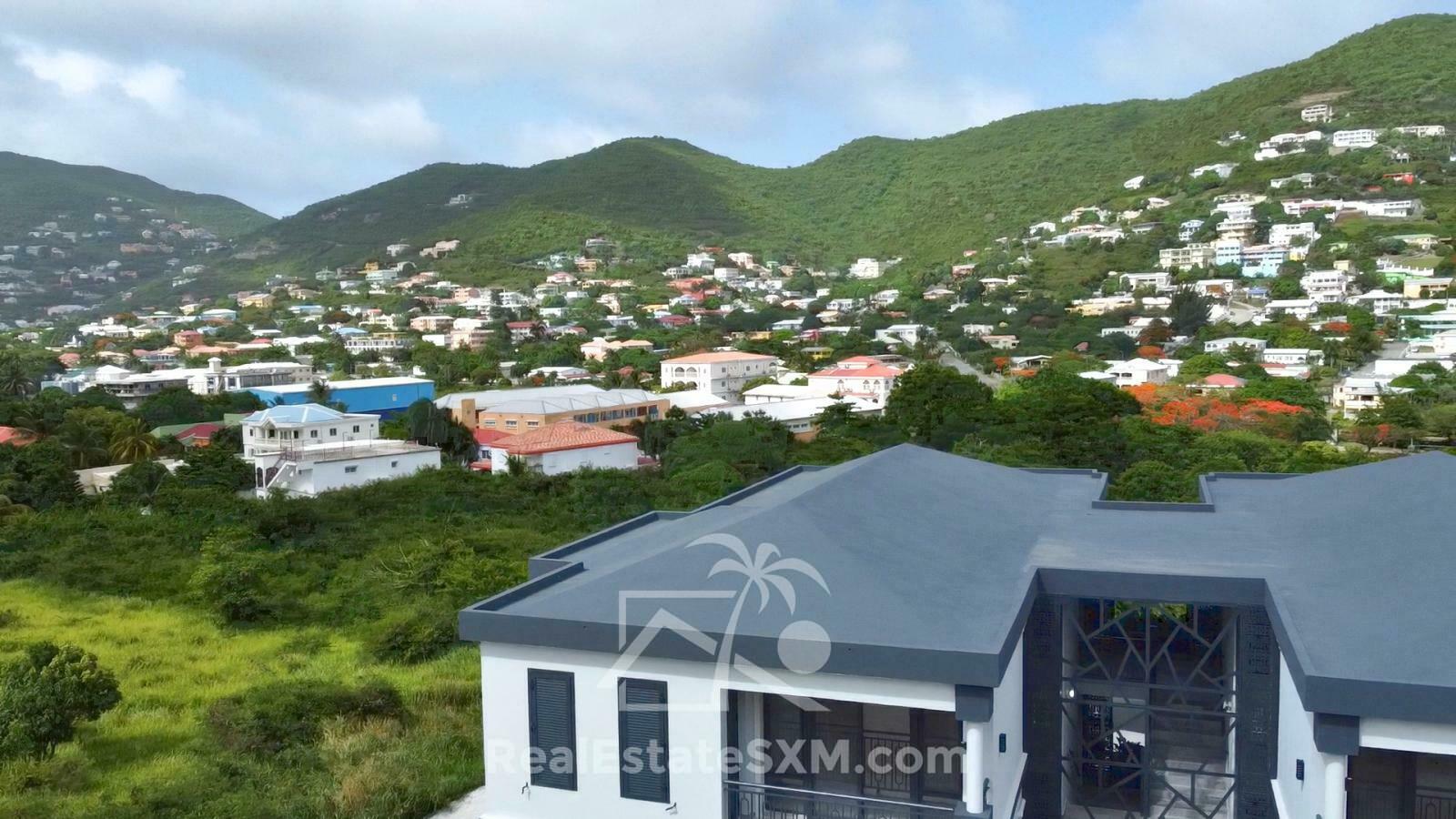 Investment Building for Sale SXM. Gated Community. Beautiful View. Generator and Cistern. Garage.