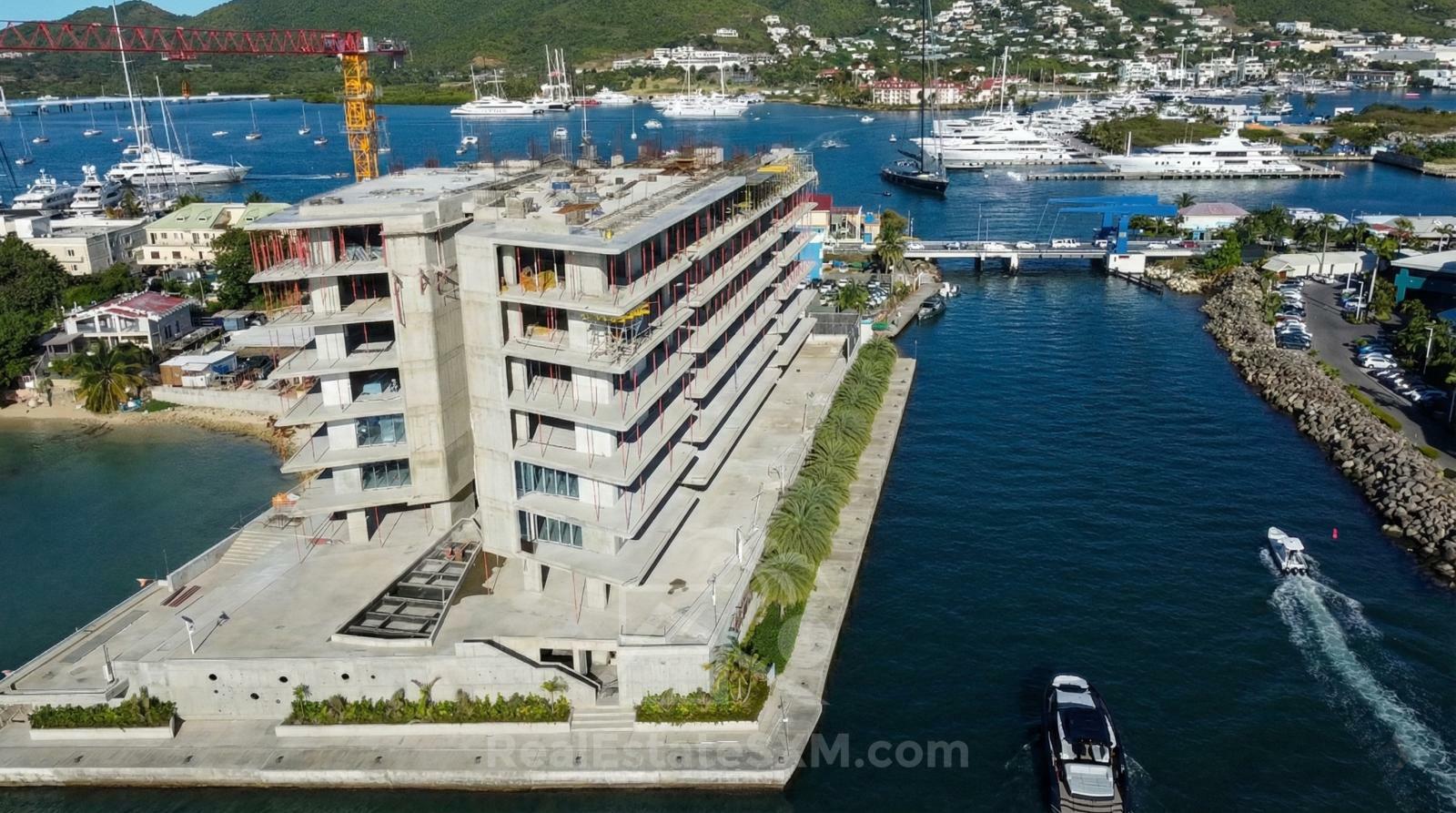 Caribbean luxury condos for sale. Ocean Residences St Maarten 2 bedrooms. By the beach. Sunsets