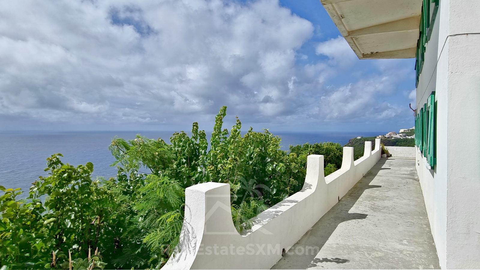 Apartment for RENT St Maarten Point Blanche 1BR. Ocean view. Breeze. GEBE incl. Generator! (E)