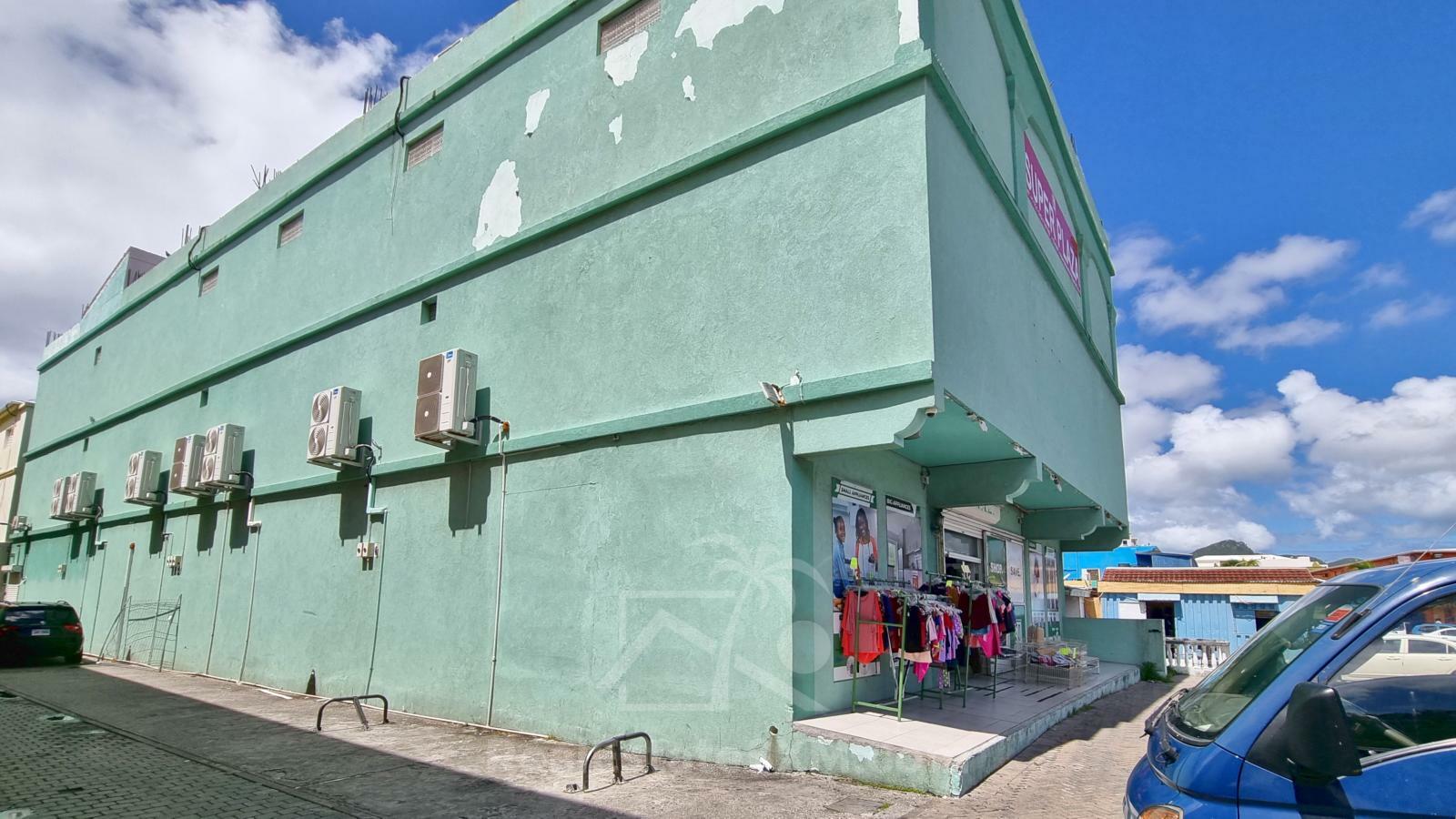Philipsburg St Maarten 3-storey very spacious commercial building FOR RENT. Super Plaza 