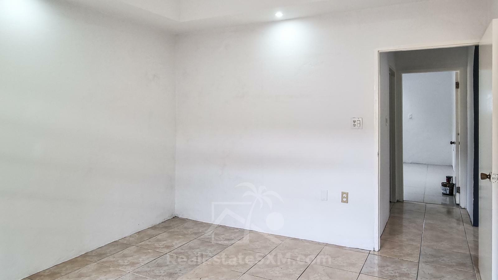 St Peters 2BR spacious apartment FOR RENT SXM. Convenient location. Gated. Renovated. Semi-furnished