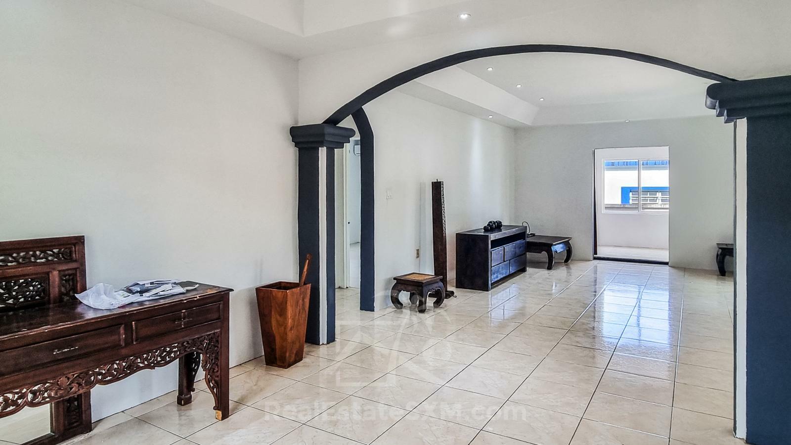 St Peters 2BR spacious apartment FOR RENT SXM. Convenient location. Gated. Renovated. Semi-furnished